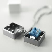 Abay 2 En 1 Herramienta De Apertura De Teclas De Teclado Mecánico De Aleación De Aluminio Eje deInterruptor Para Gateron Outemu Akko Cs Cherry - details 2