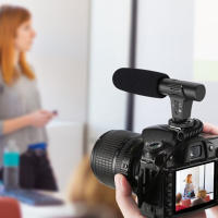 KATTO-Micrófono de grabación de vídeo HD, dispositivo inteligente con reducción de ruido para entrevista, para teléfono móvil/cámara SLR, 3,5mm, actualizado - details 2