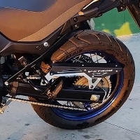 Protector De Cadena Trasera V-STROM Para SUZUKI V-Strom DL1050/XT 2019-2021 Accesorios De Motocicleta VStrom 650 650XT 2011-2021 Acero Inoxidable - details 5