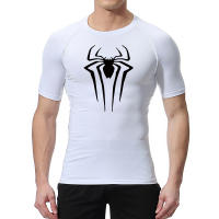 Camiseta De Compresión Con Estampado De Araña Para Hombres Camiseta Guardia Contra Picaduras De Verano Con Manga Corta Secado Rápido Para Gimnasio Y Ejercicio - details 7