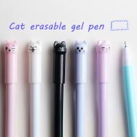 Set De 36 Rotuladores De Goma Con Punto Fino De 0.5mm Y Tinta De Gel Refillables En 6 Colores Calientes Estilo De Gato Erasables - details 8