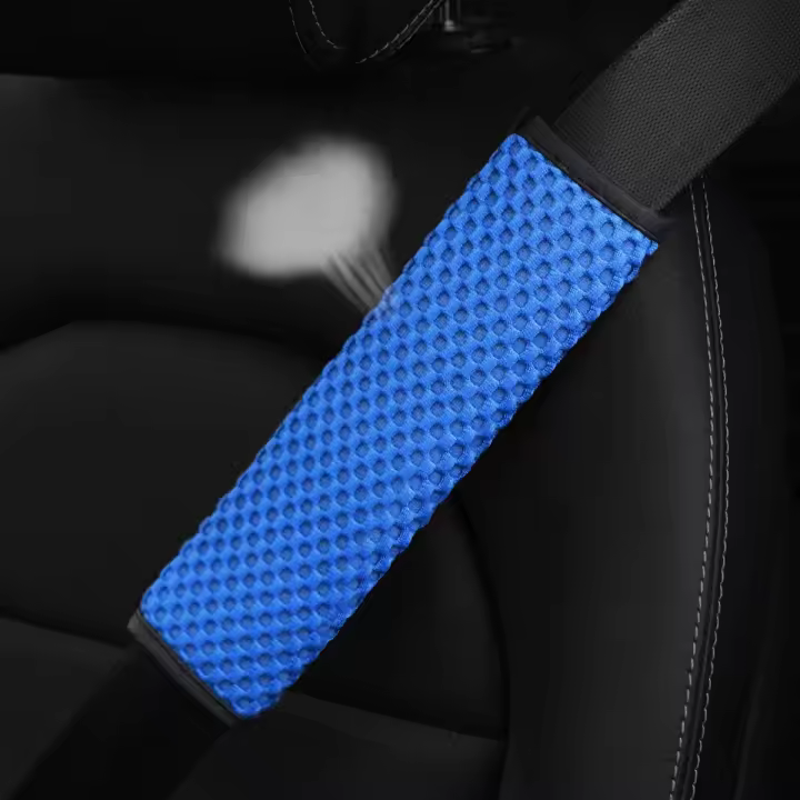 Cubierta De Cinturón De Seguridad Para Coche En Tela Malla 3D Transpirable Funda Para Hombro Y Seguro Accesorios De Coche - 1