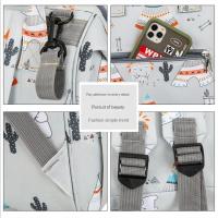 Bolso De Diaper Para Bebé Grande Capacidad Bolsa De Viaje Para Mamá Embarazada Con Asa Para Carrito De Compras Cierre De Cremallera Nylon Resistente Al Agua - details 7