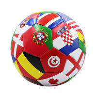 Balón De Fútbol En Colores De Bandera Nacional Adecuado Para Diferentes Superficies Innovador Para Equipo De Juego - details 1