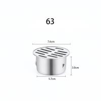 Tapa De Desagüe Para Baño Balcones Jardines Y Tejas Anti-Obstrucción Con Captador De Pelo Strainer De Piso 1 Pieza - details 8