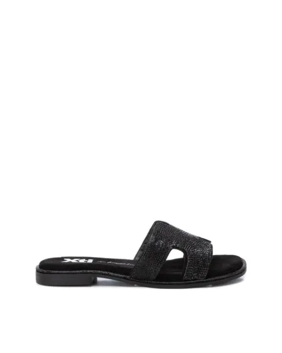 XTI 142857 Sandalias Abiertas Mujer Negro - 1