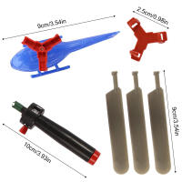 Helicóptero De Cable Para Niños Dragón De Bambú Juguete Volador Aleatorio Pequeño Avión De Juguete Material PVC Edad Recomendada 3-14 Años - details 2