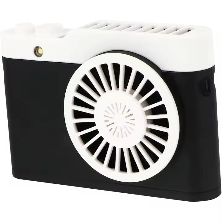1 Pieza Ventilador Colgante Soporte Ventilador Portátil Recargable para Uso Interiores y Exteriores - 1