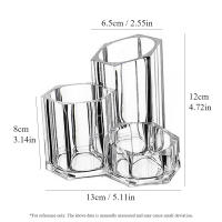 Porta Lápices De Labios Organizador De Maquillaje Transparente Soporte De Escritorio Caja De Almacenamiento De Cosméticos Acrílica Para El Hogar Y La Oficina - details 3