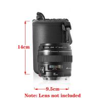 Bolsa De Lente De Cámara Impermeable Con Cordón Tamaño S M L XL Para Canon Sony Nikon Accesorios De Cámara Con Gancho - details 12