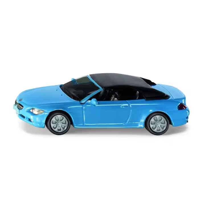 Siku BMW 645I Descapotable con Ruedas de Goma y Luces Realistas - 1