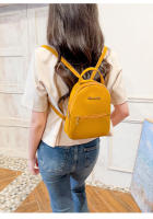 Mochila Mini Coreana Para Mujeres Bolsas Pequeñas Casual De PU Con Lining De Poliéster Bolsa De Hombro Para Damas - details 15
