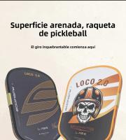 Pala De Pickleball LOCO 2.0 Boomstik Gen5 Con Estructura Bread And Butter Pared De Buffer EVA Núcleo De Espuma EPP Y Fibra De Carbono T700 - details 0