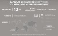 Lavazza, Espresso Maestro Ristretto, 120 Cápsulas de Café Compatibles con las Máquinas Nespresso* Original, Notas Aromáticas de Chocolate y Caramelo, Arábica y Robusta, Intensidad 12, Tueste Oscuro, 120 Cápsulas - details 0