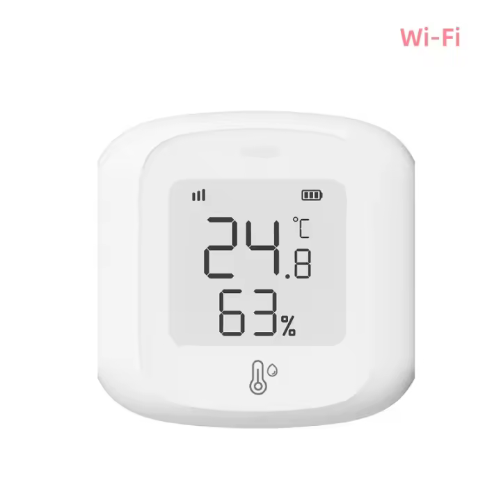 Sensor De Temperatura Y Humedad ZigBee WiFi Tuya Para Automatización Inteligente Del Hogar Con Pantalla LCD Compatible Con Alexa Y Google Assistant - 1