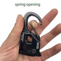 2pcs Ajustador De Cordón Para Tienda De Campaña 6mm 5m Cuerda Reflectante Para Atar Con Resorte Pulleyo Rápido Para Sombra - details 4