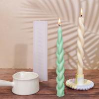 Molde De Silicona Para Velas En Forma De Espiral Geométrica Herramientas Para La Creación De Velas DIY Molde De Cera De Tubo Torcido - details 6
