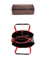 Bolso De Hombro Para Mujer Con Gran Capacidad Y Patrón Animal Bolso Multifuncional De Moda Clásica Bolsa De Compras Con Cierre De Cremallera Y Hebilla - details 5
