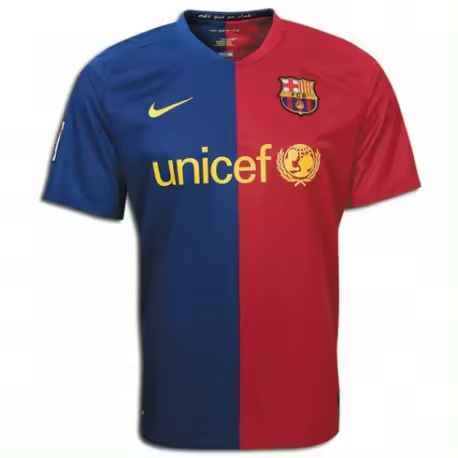 CAMISETA JUNIOR 1ªEQUIPACIÓN FÚTBOL CLUB BARCELONA 2008/2009 - 1