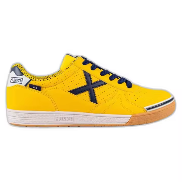 Zapatillas marca Munich modelo 3111433 para unisex en color amarillo - 1
