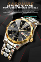 Reloj De Hombre BINBOND Lujo Resistente Al Agua Con Luminiscencia Fecha Día De La Semana Acero Inoxidable Quart Reloj Masculino - details 5