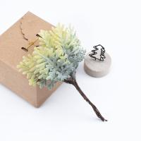 6 Piezas De Coral Plástico Decorativo Florero Navidad Decoraciones Flores Coronas Casa Scrapbooking Plantas Artificiales - details 17