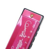 IRIN Armónica De Madera Con 10 Agujeros Y 20 Tonos En Clave C Para Principiantes Instrumento De Viento Colorido Para Enseñanza Y Regalo - details 8