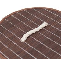 - Ropero de Bambú con Tapa - Cesto de Bambú para Ropa - Almacenamiento de Ropa Sucia Discreto - Varios Colores - details 5