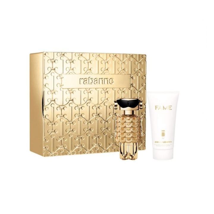 Paco Rabanne - Fame Intense Set Regalo Eau de Parfum 50 Ml. + Body Lotion 75 Ml. | Cofre regalo para Mujer. Fragancia… — oferta en Miravia