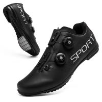 Zapatos De Ciclismo Sin Cerradura Para Hombres Y Mujeres Zapatillas De Bicicleta MTB Transpirables Zapatos De Bicicleta Con Plataforma Plana Para Interior Y Exterior - details 4