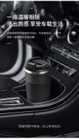 De Café De Acero Inoxidable Con Doble Capa De Aislamiento Vacío  De Agua Para Coche Moda Oficina Exterior Portátil - details 4