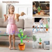 Ejemplar Inteligente De Cactus Danzante Y Musical Juguete Interactivo Para Aprendizaje Educativo Con Función De Grabación Y Repetición De Habla Para Niños - details 4
