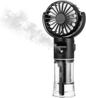 Portatil Ventilador Pequeño de Mano Spray con Niebla de Agua, USB Mini Ventilador de Mano 4 Velocidades, Se Puede Colgar Cuello Ventiladors de Manos Potente Oficina al Aire Libre de Vacaciones Blanco - details 0