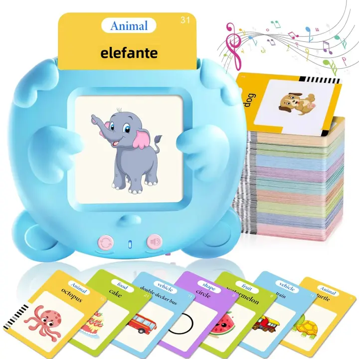 Juguetes Educativos Interactivos Para Bebés Y Niños Pequeños Montessori Aprendizaje Del Lenguaje Juguete Educativo De Lata Para Hablar - 1