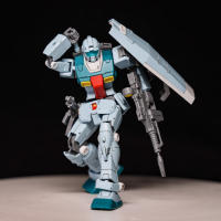 Figura De Acción Coleccionable GK GM Schlieger Machine RGM-79 1/144 Modelo Asamblea Decoración De Escritorio Juguete Regalo Para Adolescentes Y Adultos - details 3