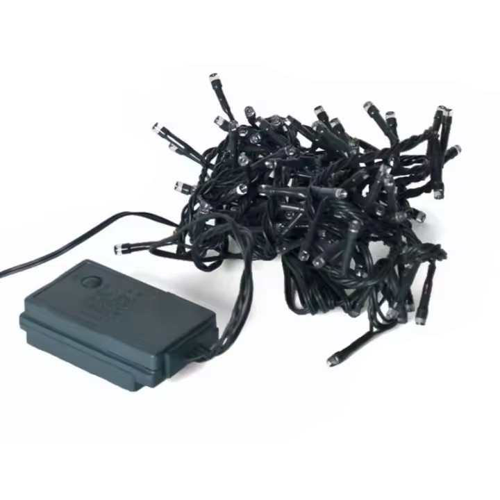 Guirnalda cordón LED uso doméstico 180 luces exterior 5+7.5 metros multicolor - 1