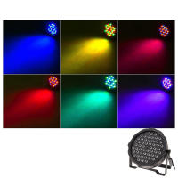 Lámpara De Proyección LED RGB 54x3W Para Fiesta Disco Bar Club Nocturno Control Por Voz Flash DJ Stroboscópico Para Bodas Cumpleaños - details 2