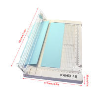 Cortadora De Papel Mini Guillotina 6 Pulgadas (152mm) Con Cabezal De Seguridad Y Regla Lateral Máquina De Cortar Para Escritorio Aibecy - details 6