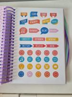 Agenda Escolar A5 2024/2025, A5, Anillas, Con Pegatinas, Separador, Paginas Horarios, Entregas, Tapa Color Rosa, Kiglam - details 2