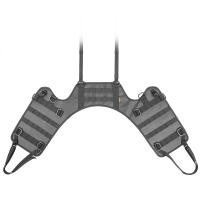 Base De Montaje Para Bolsa De Sillín De Motocicleta Universal Bolsa De Asiento Trasero/Bolsa De Tanque De Combustible Material De Tela De 500D Negro - details 1