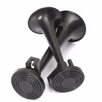 2PCS Bocina De Aire Negra Doble Freno Tubo Para Coche Camión Tren Barco Herramientas De Reparación Y Mantenimiento - details 10