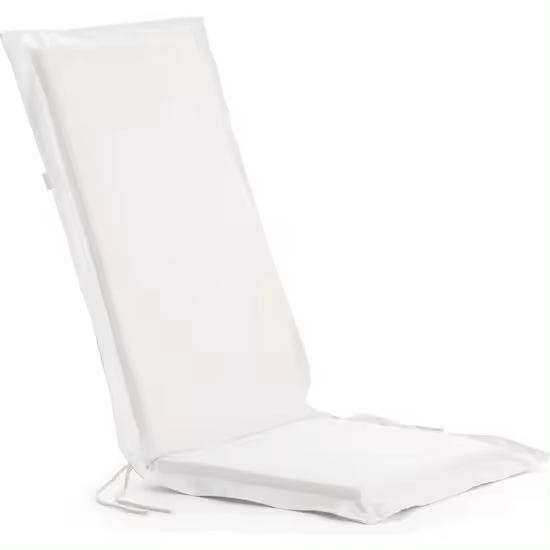 BL BELUM  Cojín  silla de jardín Asiento sin volante: Grosor: 4 cm / Ancho: 41 cm / Largo: 37 m Respaldo sin volante: Grosor: 4 cm / Ancho: 53 cm / Largo: 64 cm Modelo: LEVANTE 103 - 1