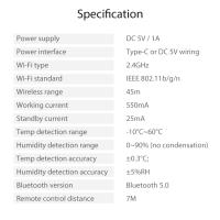 Controlador De Temperatura Y Humedad WiFi Inteligente Para Aire Acondicionado Con Pantalla Táctil LCD Y Control Remoto IR Compatible Con Google Home Alexa - details 14