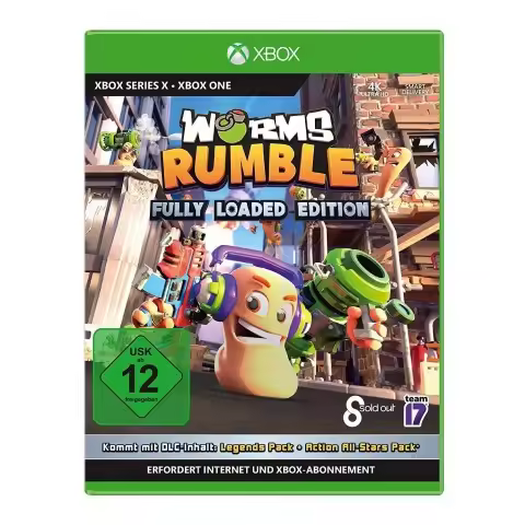 WORMS RUMBLE Juego Fisico para Consola Microsoft Xbox One PAL DE - 1