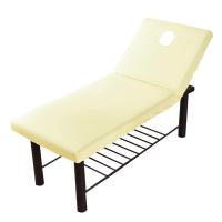 Sábana De Masaje De Color Puro Con Banda De Goma Para Cama De Belleza Universal Sábana De Terapia SPA De Poliéster/Celulosa Para Adultos - details 8