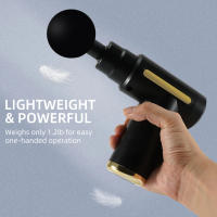 Masajeador Eléctrico De Fascia Portátil Con Pantalla Táctil LED Y 4 Cabezas De Masaje Reemplazables Para Relajación Corporal - details 12