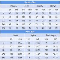 Traje De Deporte Casual Para Hombre Con Capucha Y Cremallera Pantalones Y Sudadera 2 Piezas Running Fitness Suéter De Punto Completo - details 0