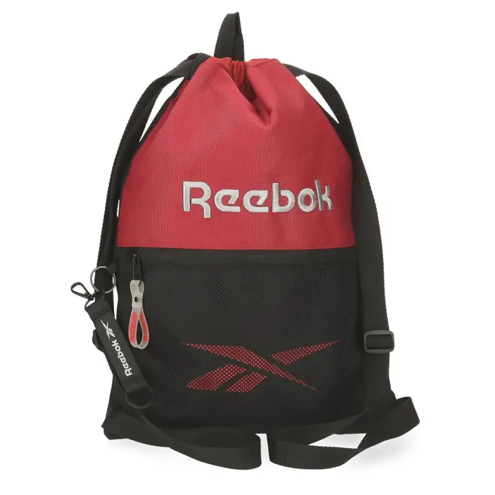Reebok Mochila Saco Y Porta Alimentos Poliéster Portland Negro - 1