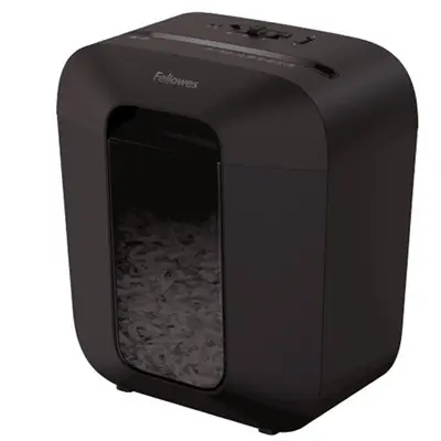 Destructora de papel fellowes lx25 corte en particula 4x37mm - 11.5 litros - 1