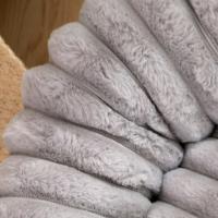 Alfombra De Mascota De Peluche Para Perros Y Gatos Medida 50cm-19.69in Ideal Para Otoño E Invierno Tapete Para Litiario Estilo Sólido Material De Veludo De Conejo - details 9